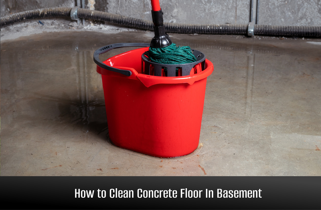 How to Clean Concrete Floor In Basement