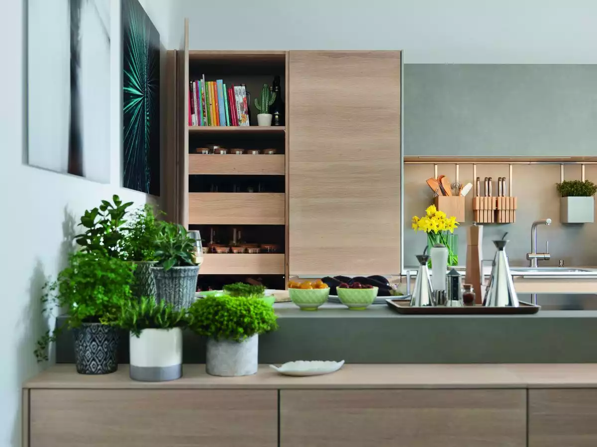 Clean lines Team7 filigno kitchen design collection