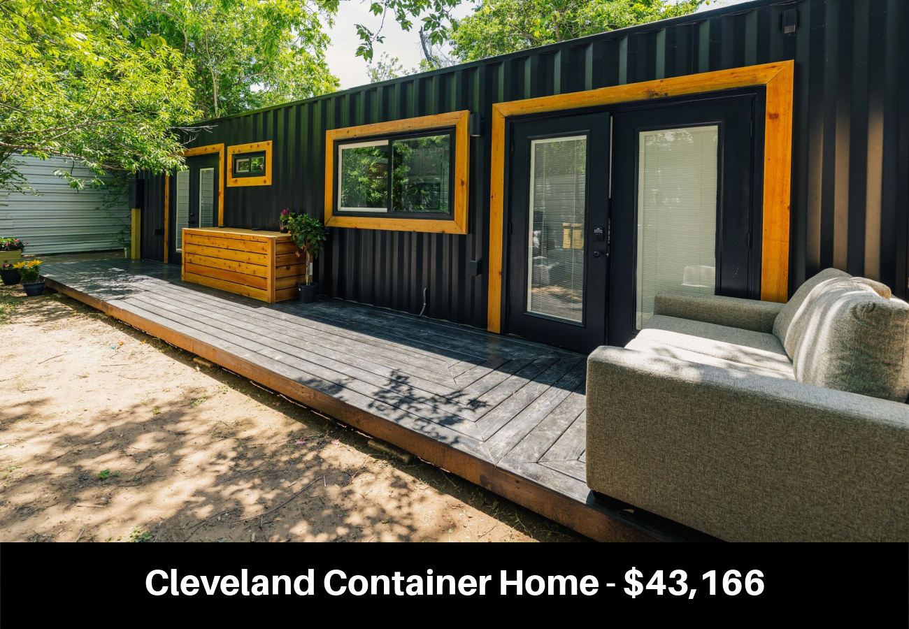 Cleveland Container Home - $43,166