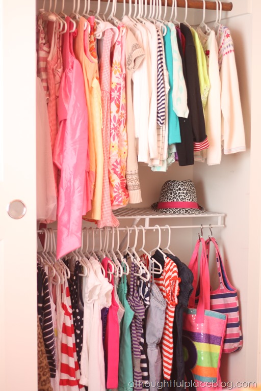 Closet organization DIY