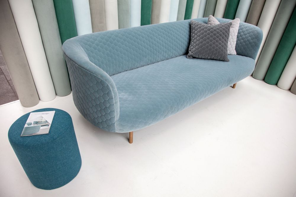 Cloud FR turquoise blue shade couch