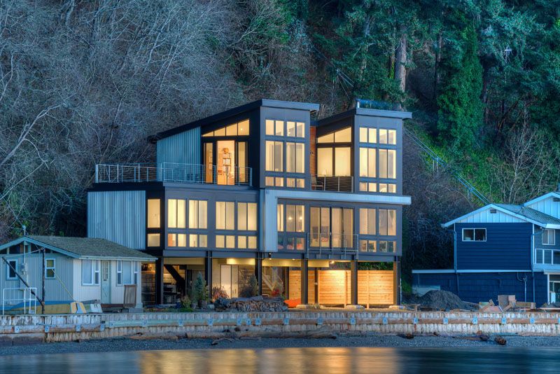 Coastal Home front house view