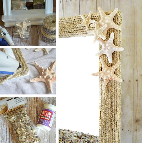 Coastal Rope Mirror