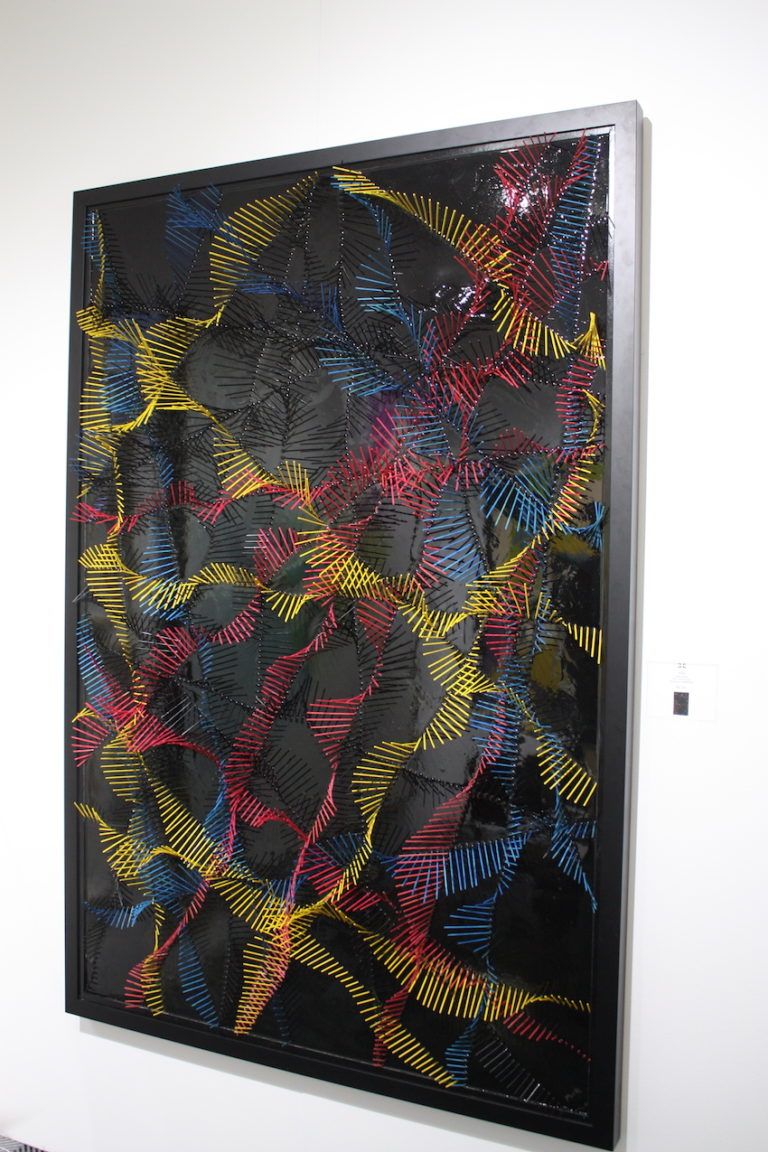 The sense of movement dominates the piece.