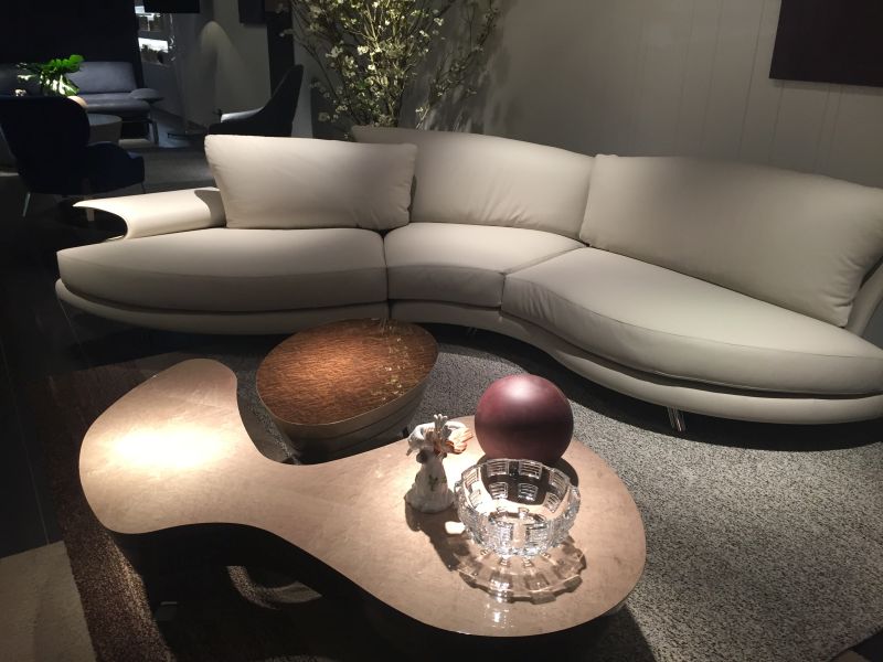 Coffee table decor - glass bowl and balls