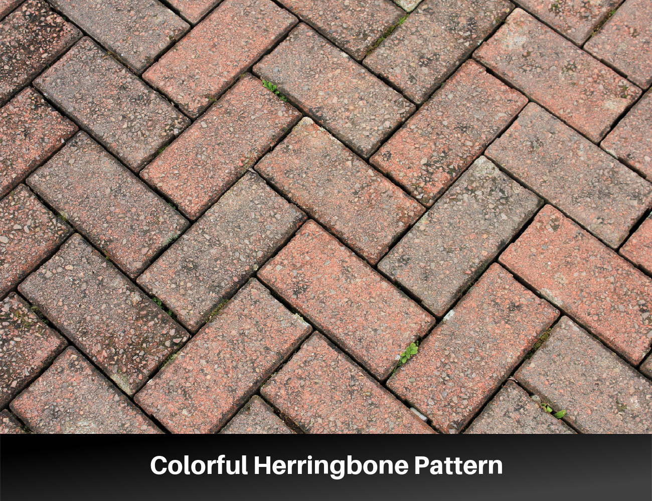 Colorful Herringbone Pattern