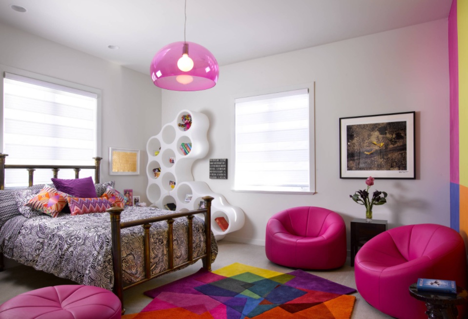 Colorful kids room