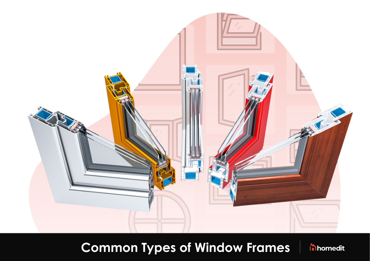 The 5 Most Common Window Frames and How Much They Cost