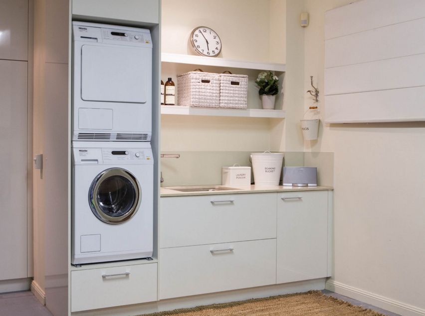 Compact washer and dryer