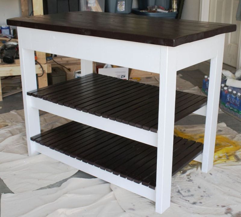 Completely Custom Kitchen Island