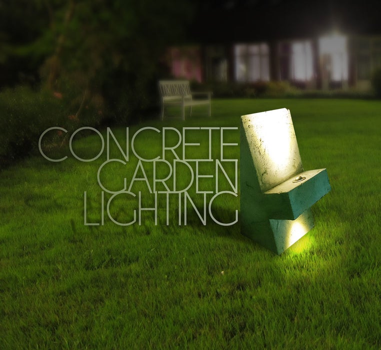 Concrete Garden Lighting