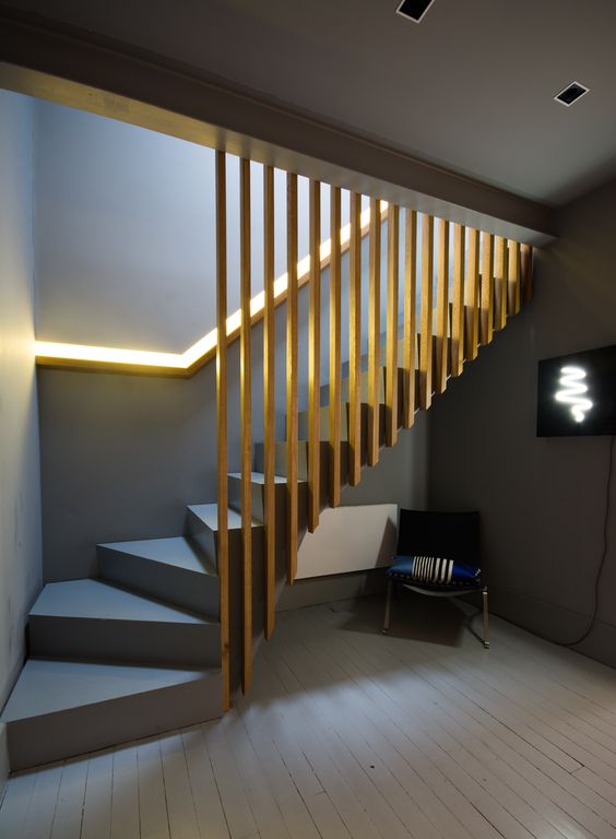 Concrete Winder Stairs type