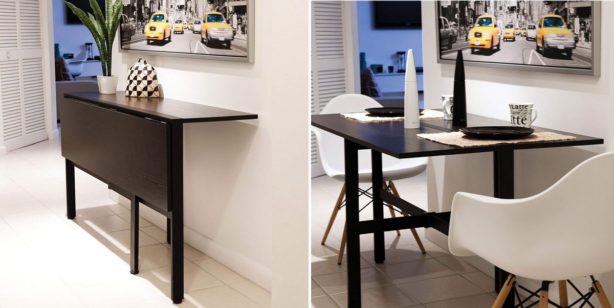 Console dining table designed for small spaces