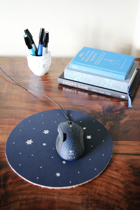 Constellation Mouse pad DIY