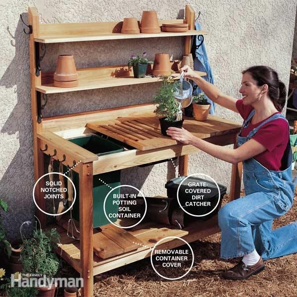 Construct A Potting Bench