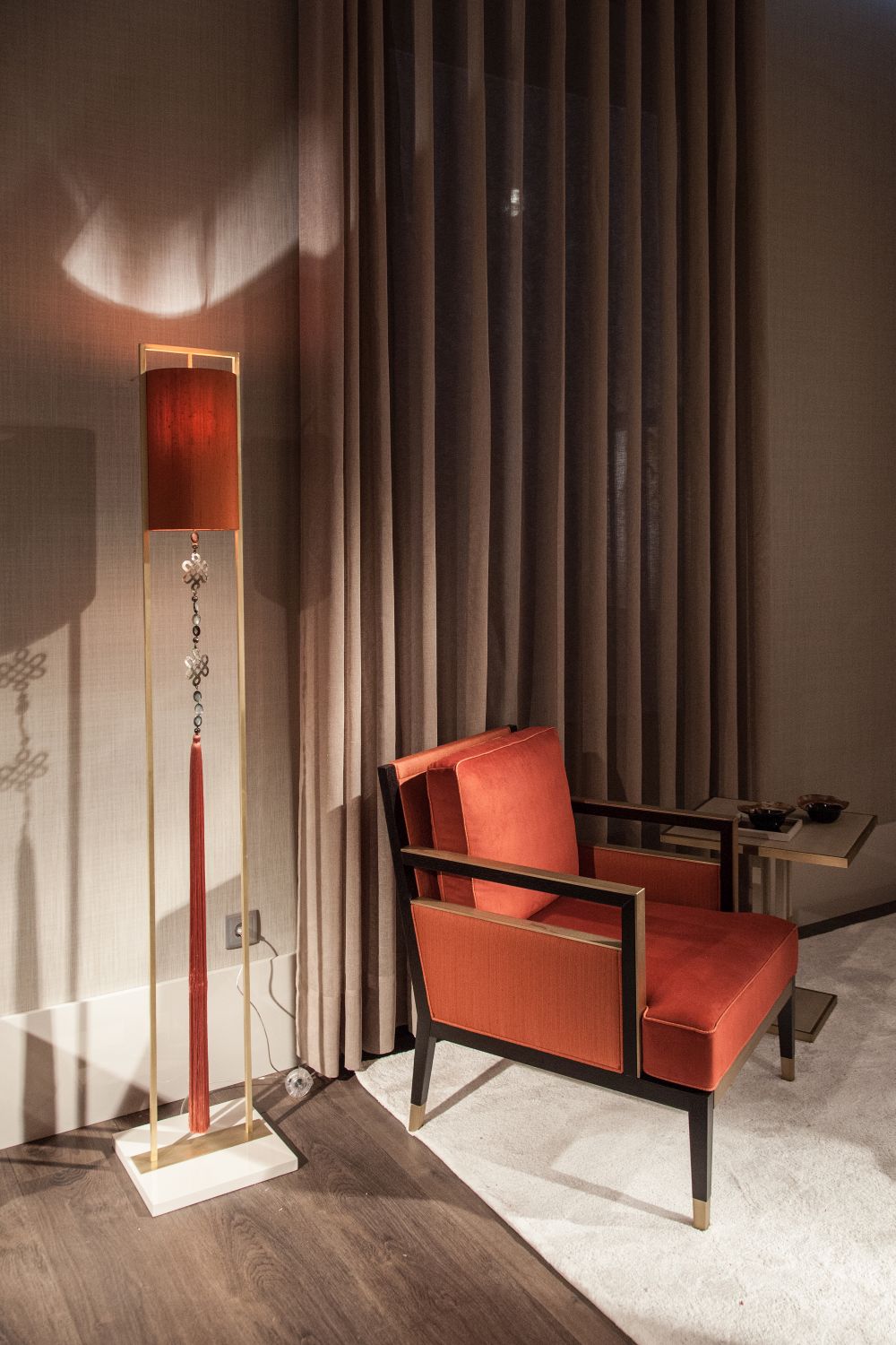 When setting up your reading nook, make sure it looks good in the context of the space it's in