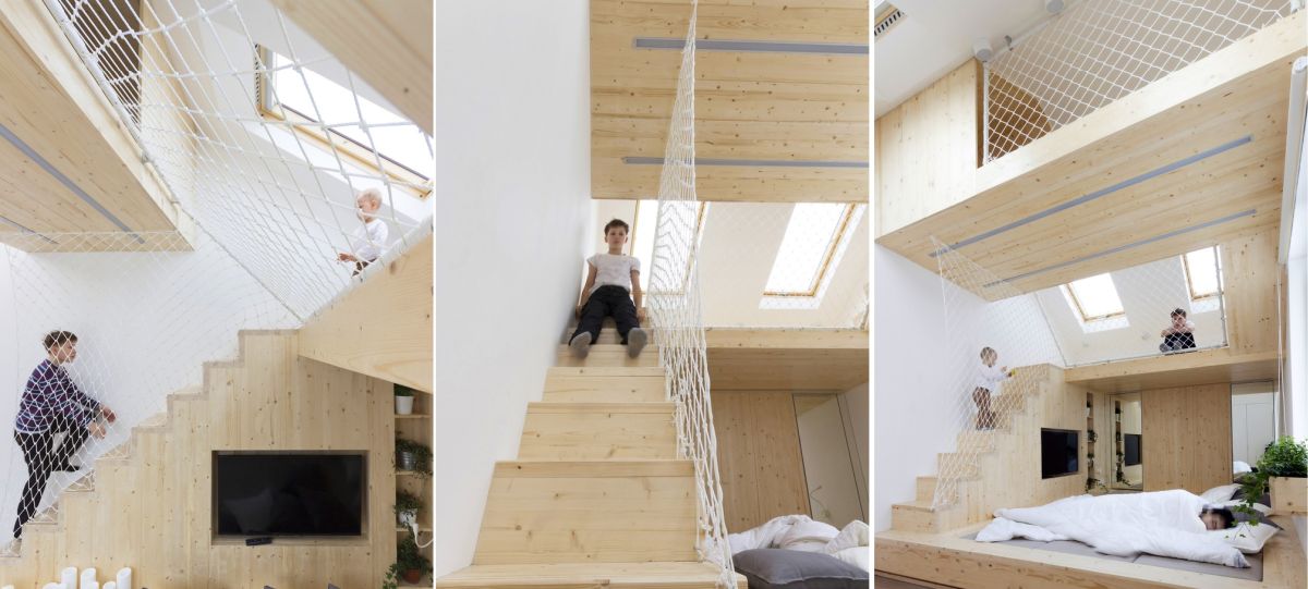 Cool playroom by Sleep and Play from Ruetemple