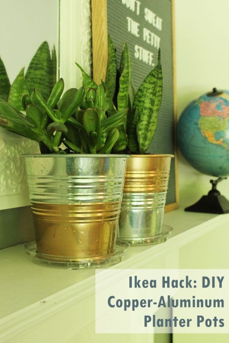 Personalize your Ikea pots.