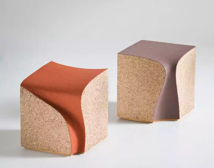 Cork Stool Eroded by Alessandro Isola