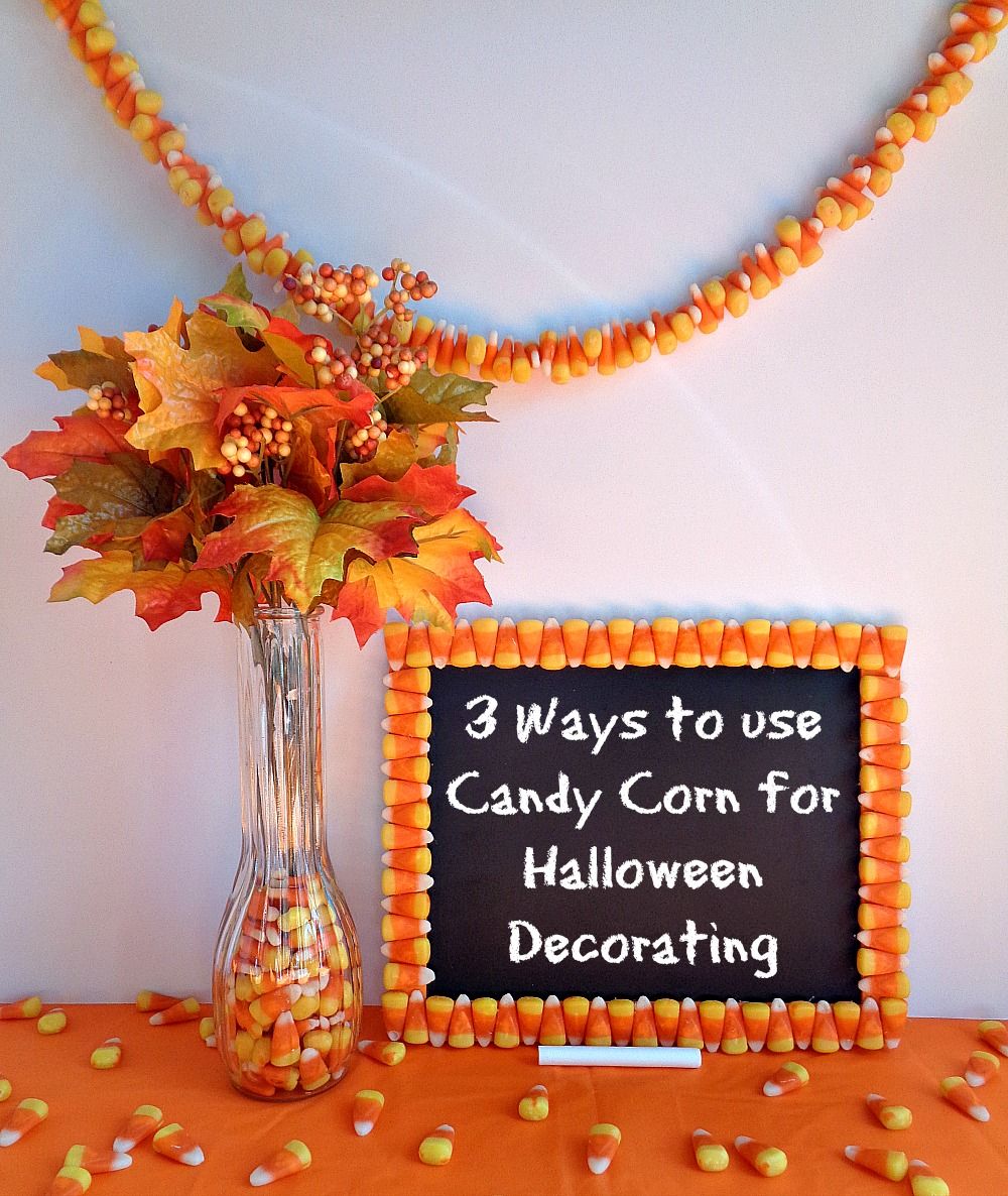 Corn to decorate for Halloween