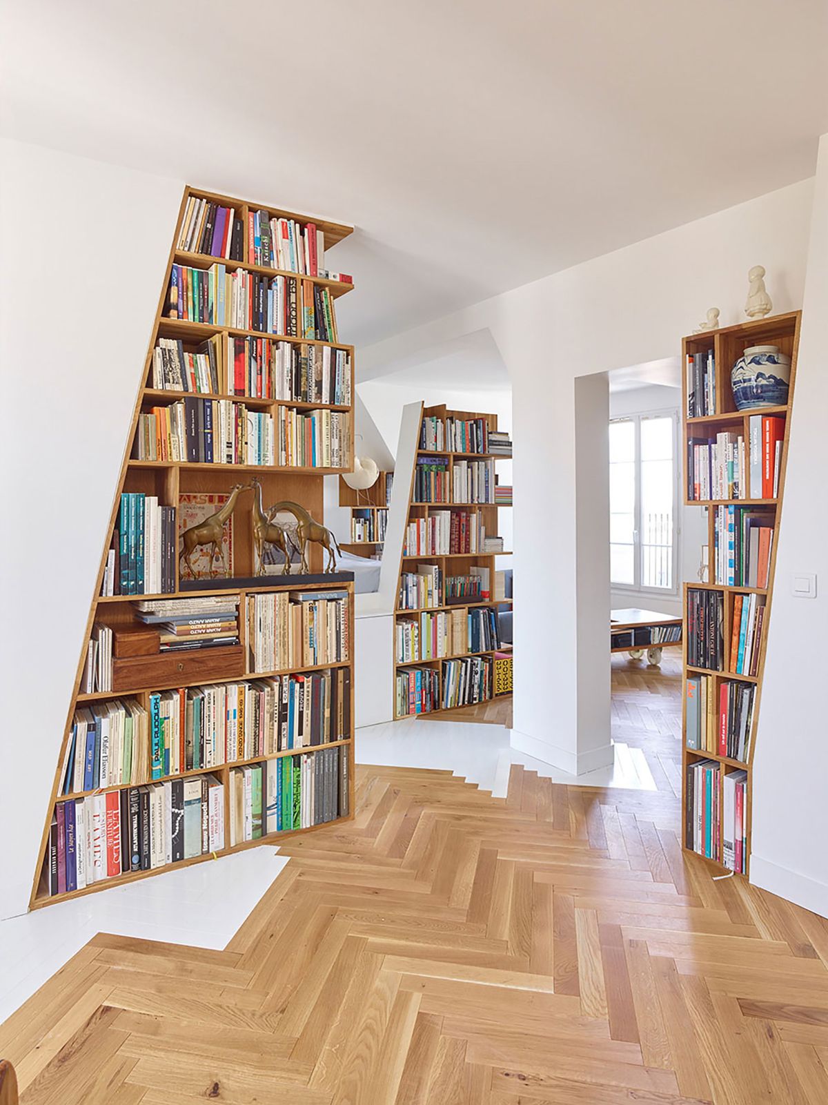 Corner bookcases