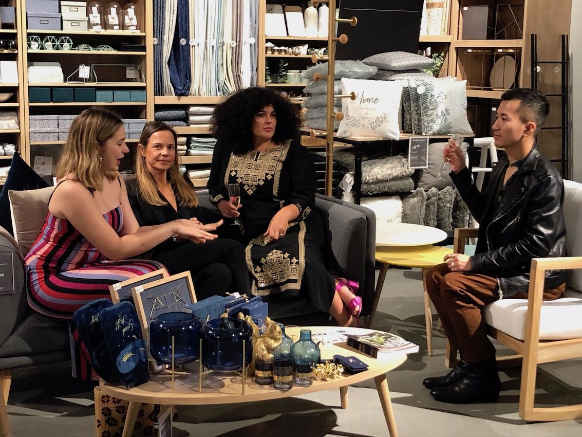 Couple, Blakeney and Dabito discussing Instagram, styling and decor.