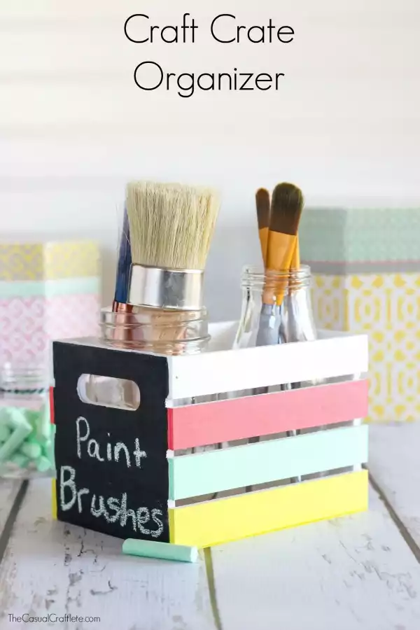 Craft Crate Organizer