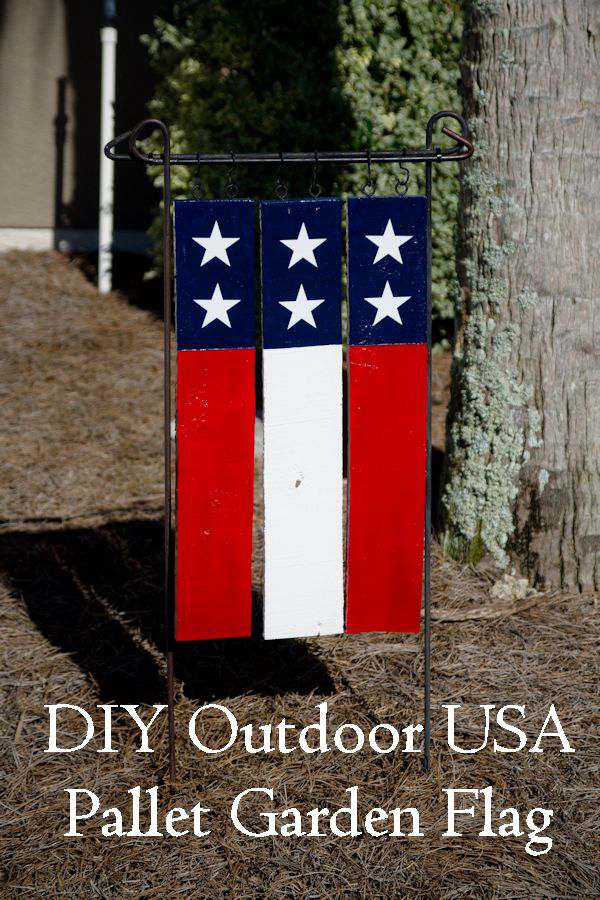 Craft a Flag DIY Garden Ideas