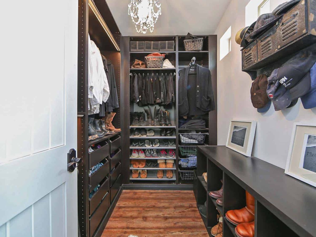 Craftsman house in San Clemente by Better Living SoCal walk in closet