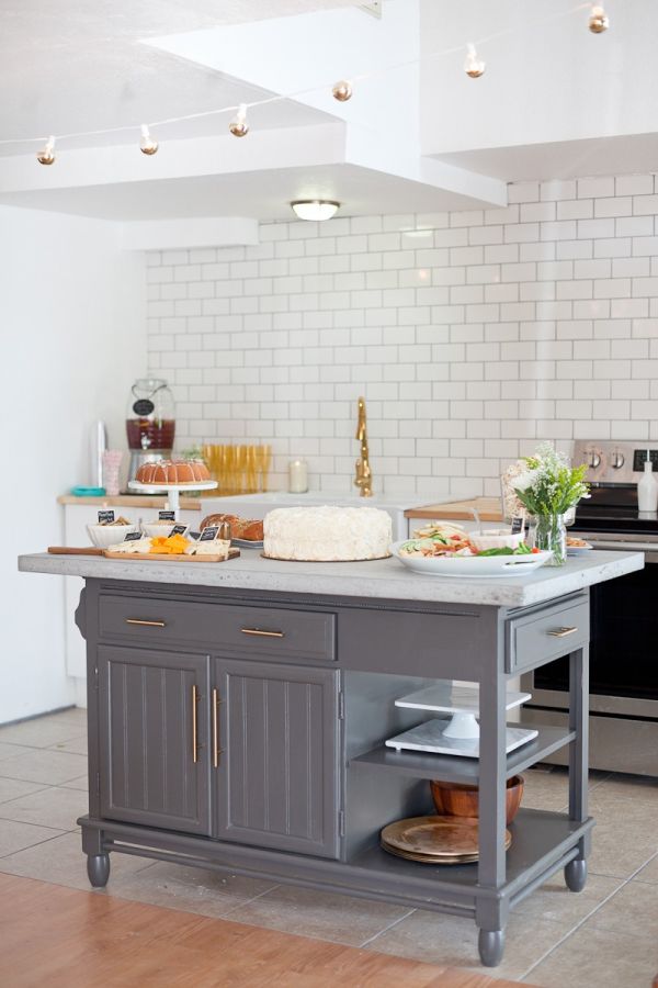 Craigslist Kitchen Island Makeover