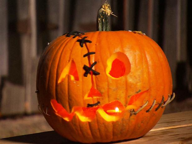Create a Franken Pumpkin