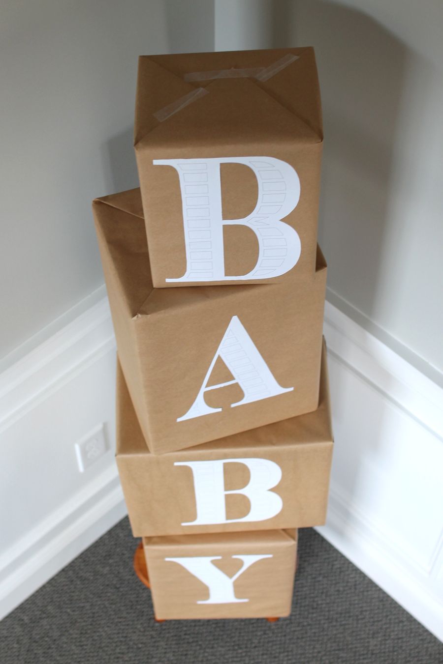 Create baby blocks