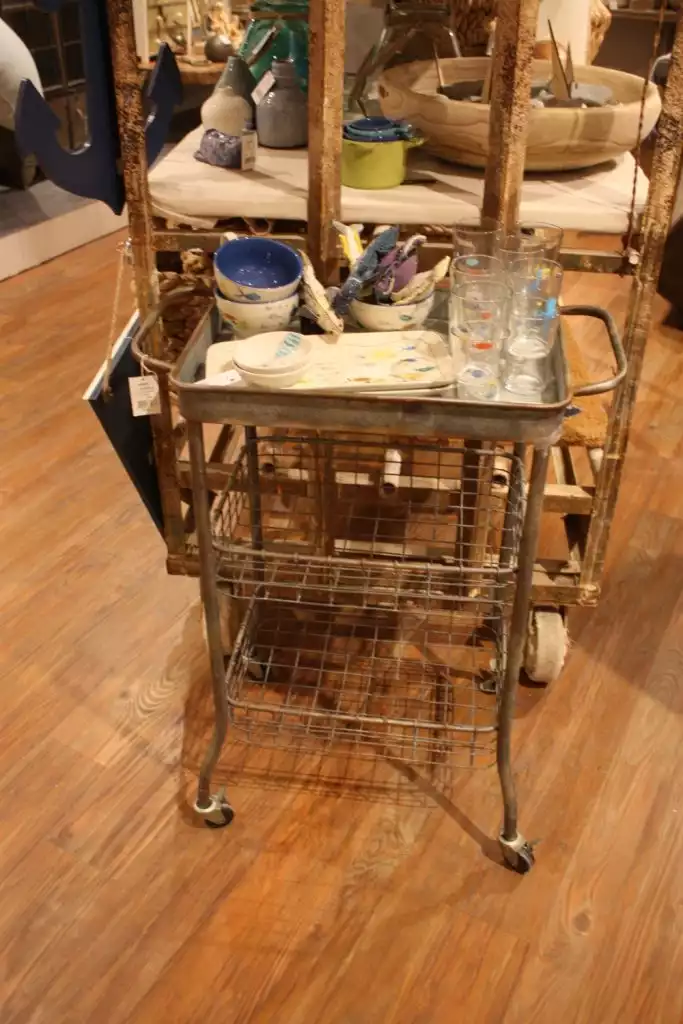 Creative coop galvanized cart 683x1024