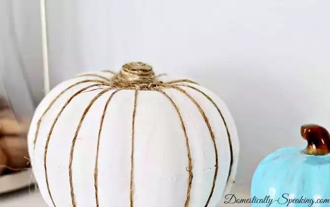 Creative use of rop on pumpkin