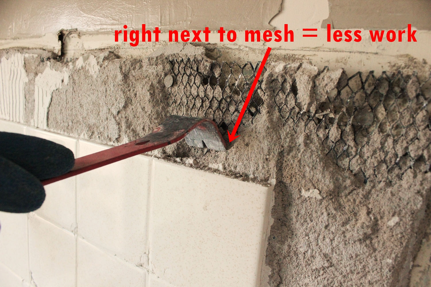 Crowbar tip