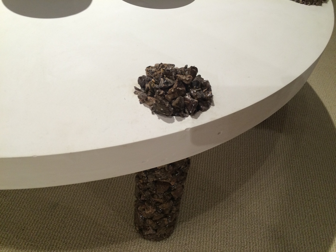 Crushed stone cocktail design