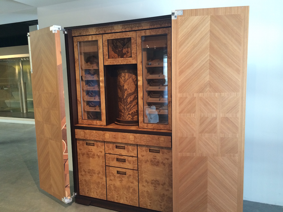 Custom Humidor Interior