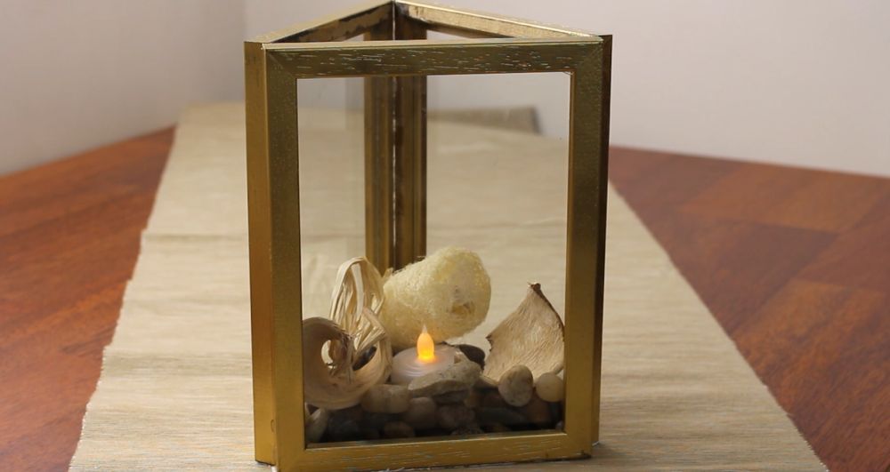 Cute Candle holder From Picture Frames