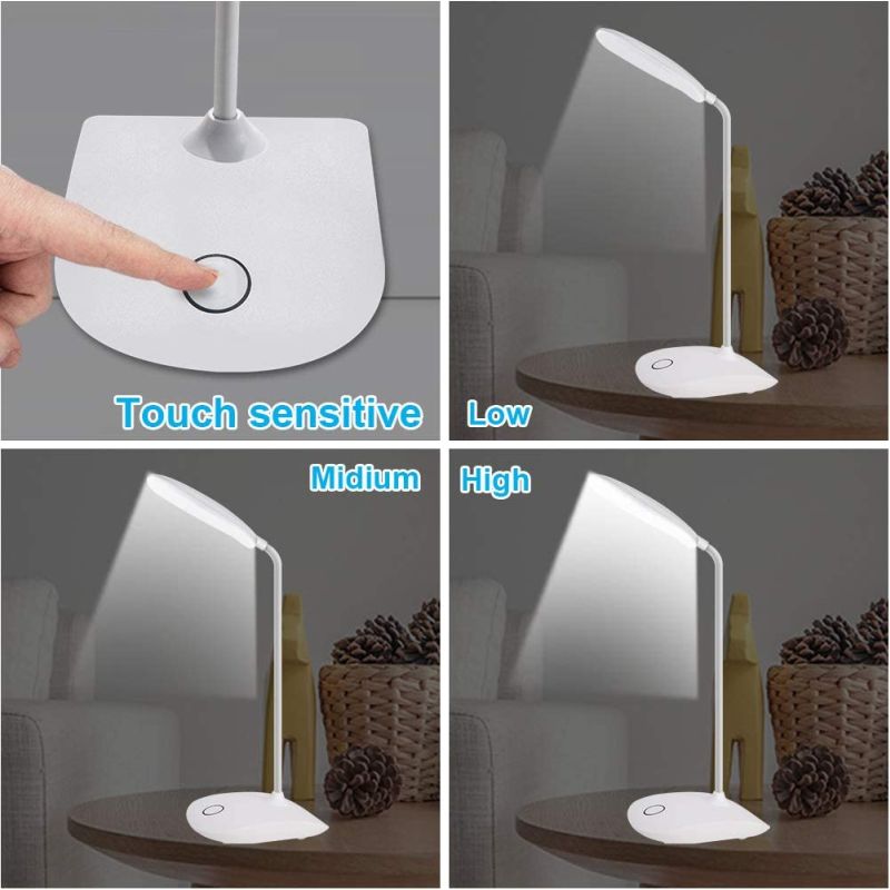 DEEPLITE LED Desk Lamp with Flexible Gooseneck