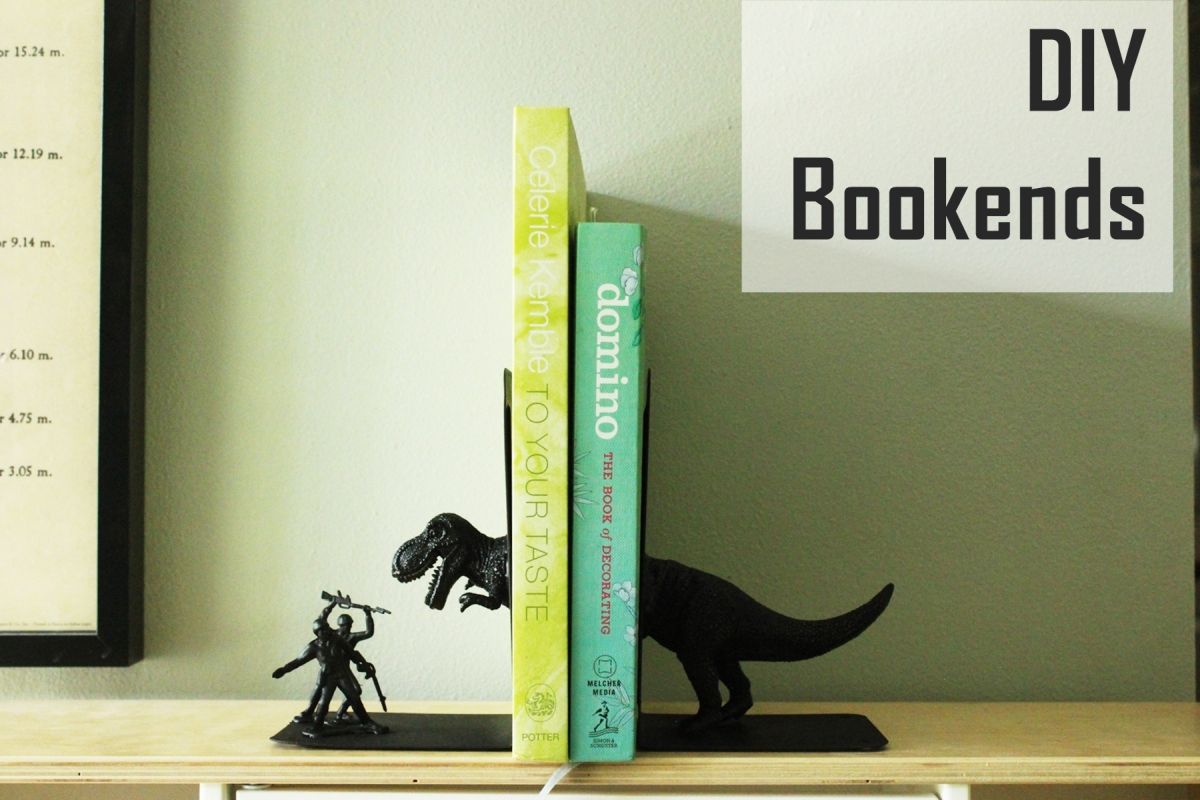 DIY Bookends to Make You Smile