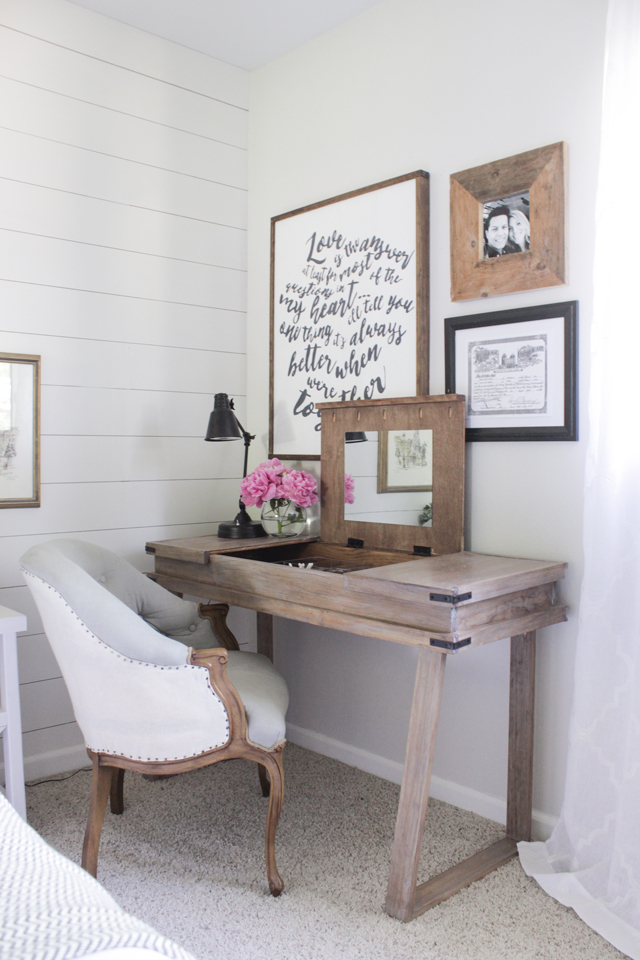 DIY Compartment Desk