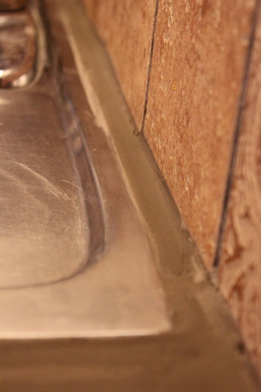 DIY Concrete Kitchen Countertops use your fingers