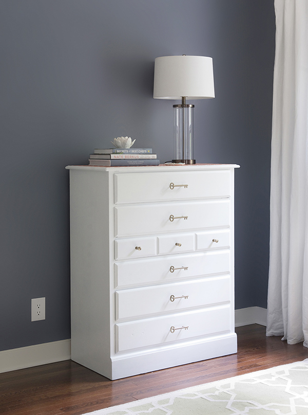 DIY Dresser Makeover with a Stenciled Top