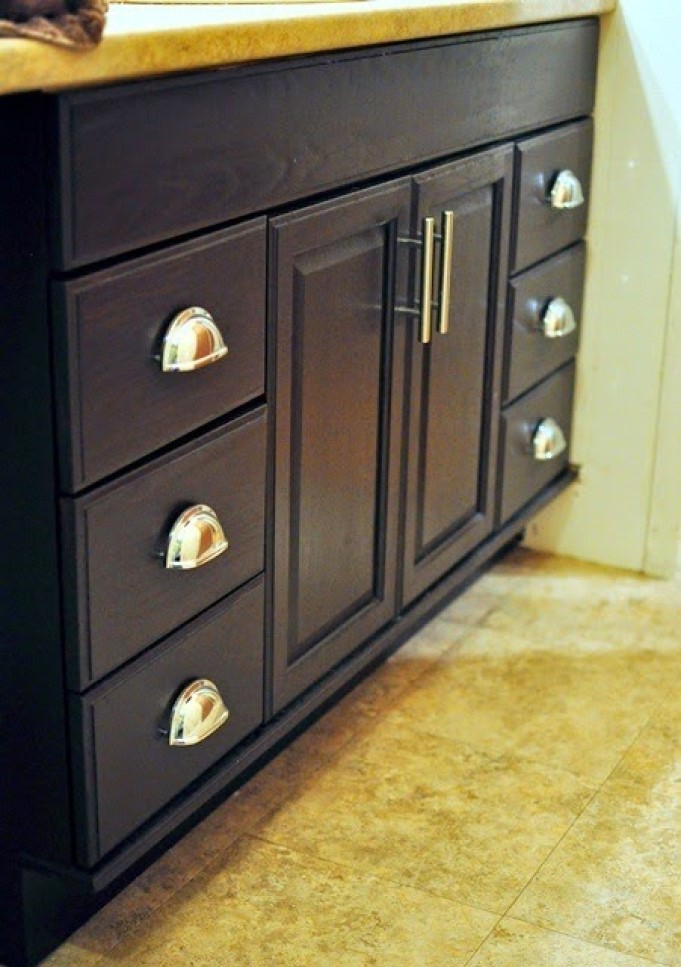 DIY Espresso Stained Furniture