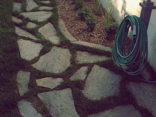 DIY Flagstone Patio