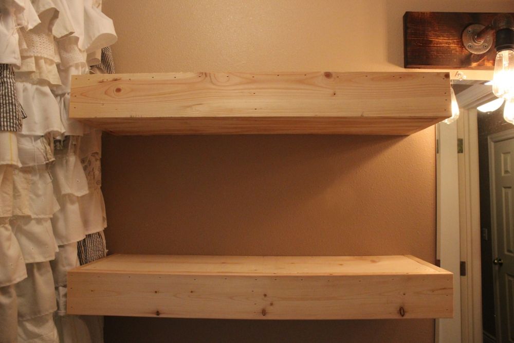 diy-floating-wood-shelves