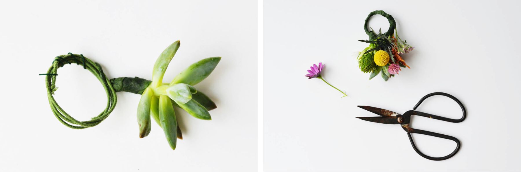 DIY Floral Napkin Rings Instruction Part 3
