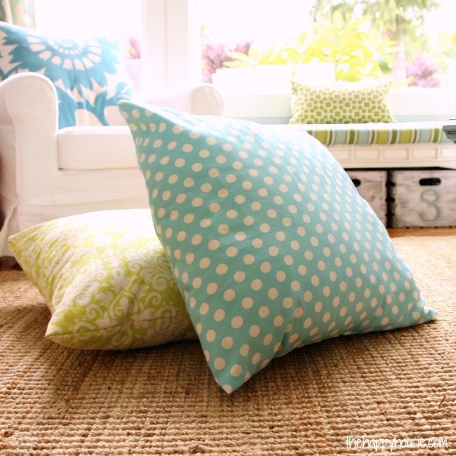 DIY Giant Floor Pillows