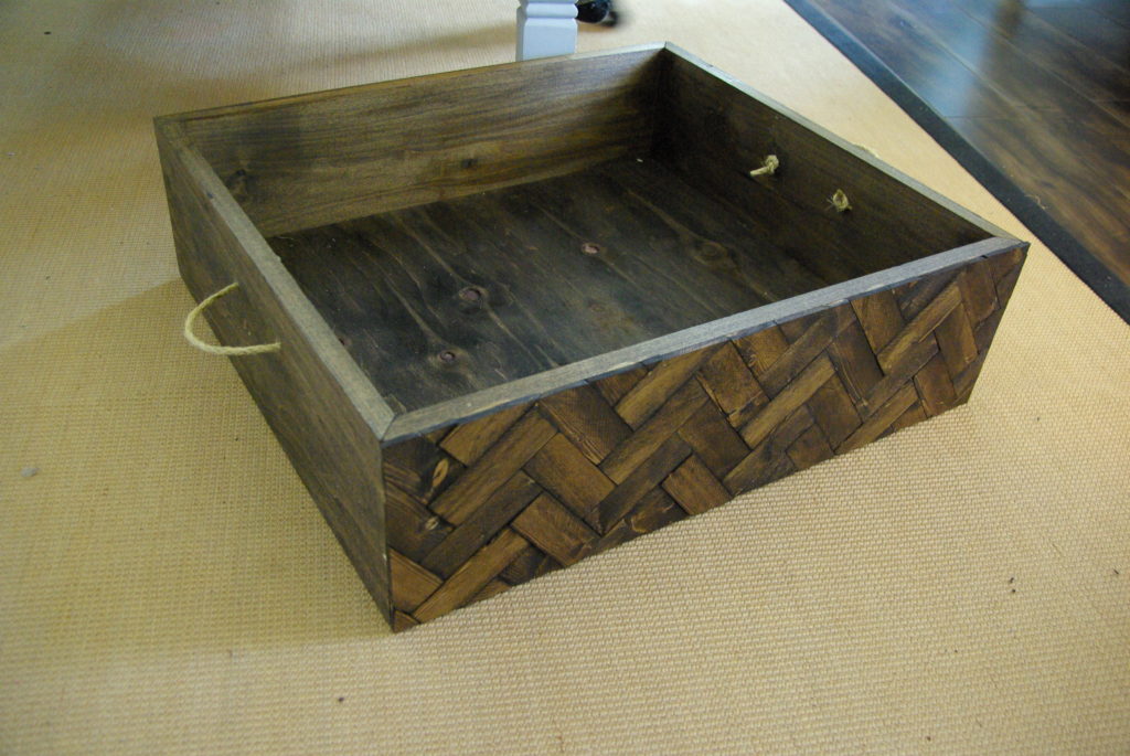 DIY Herringbone Box empty 1024x685