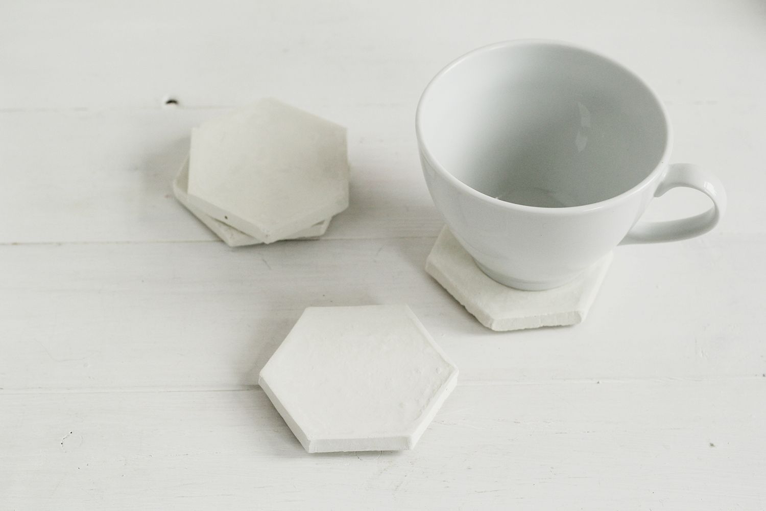 DIY Hexagon Coasters